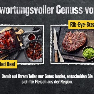 Verantwortungsvoller Genuss vom Grill.